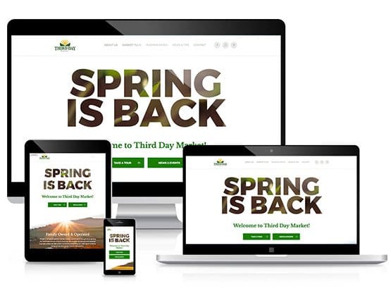 Raleigh web development example by Chariot Creative Inc
