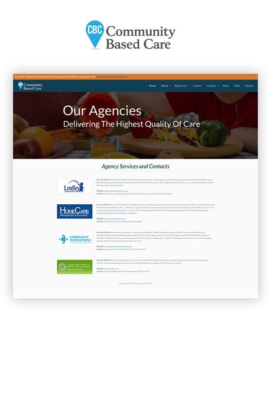 Web Design Case Study Before and After