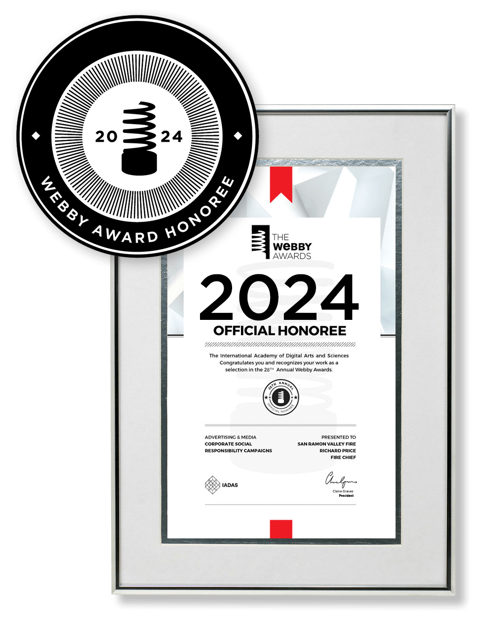 Web Design Case Study, 2024 Webby Honoree Award